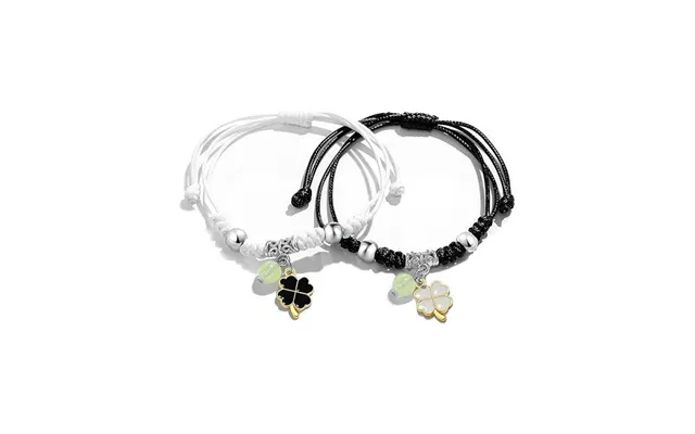 Eksklusive Veninde Armbånd Med Firkløver Til 2