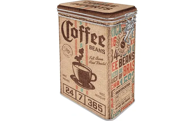 Elegant Gourmet Kaffeopbevaring Retro Kaffedåse - Coffee Beans