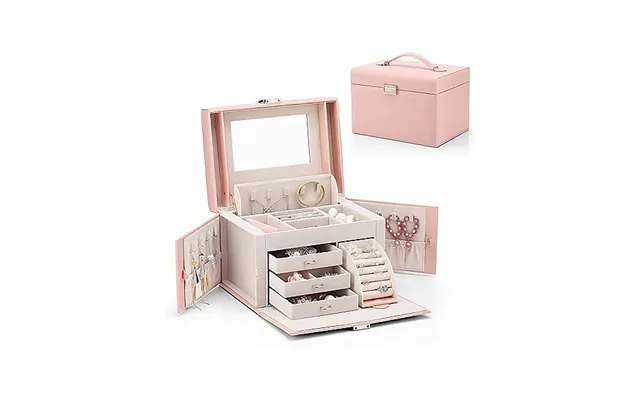 Elegant Mink Deluxe Smykkeopbevaringsboks