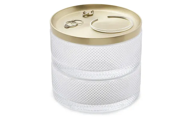 Elegant Tesora Smykkeopbevaring - Guld