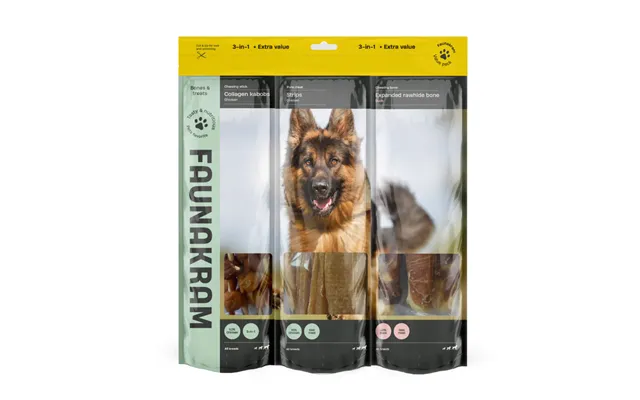 Faunakram 3-in-1 All Dog*s Mega Pack Duck. 600 Gram