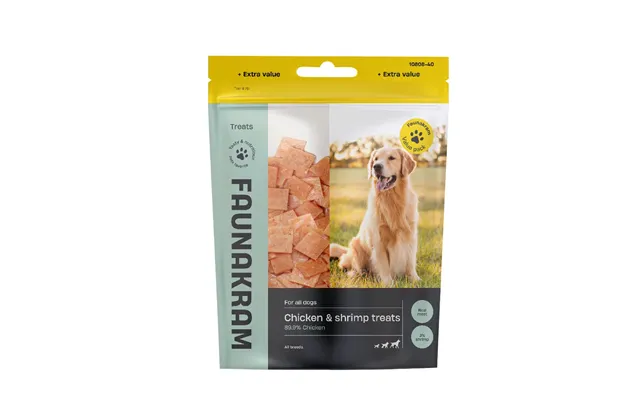Faunakram Valuepack Chicken W Shrimp Square 300g
