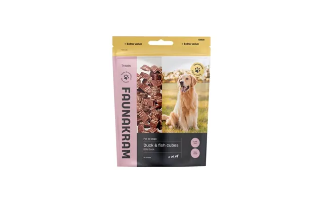 Faunakram Valuepack Duck & Fish Cube 300g