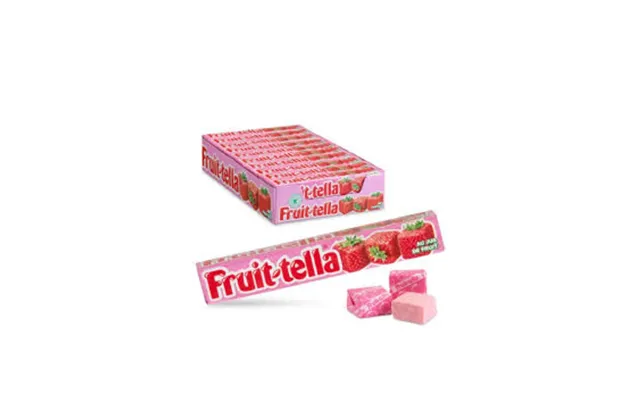 Fruit-tella Jordbær 40x40g