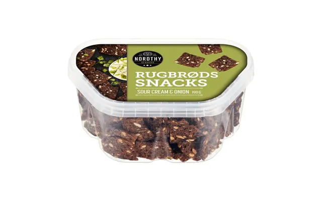 Nordthy Rugbrødssnacks Sco 190g