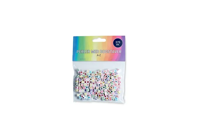 Perler Med Bogstaver - 275 Stk. A-z