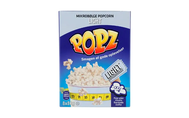 Popz Popcorn Light 8-pack