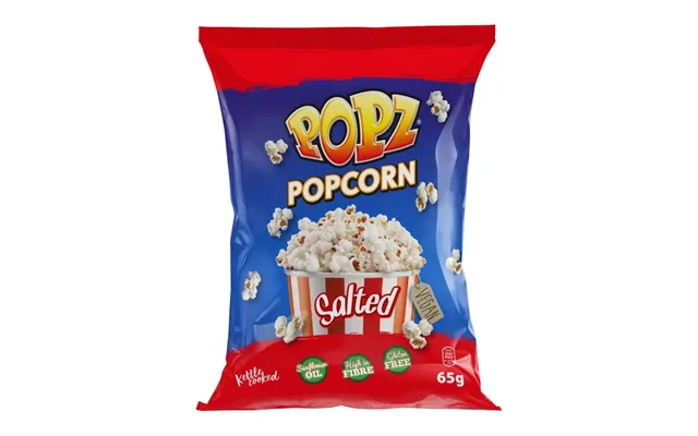 Popz Popcorn Salt 65g
