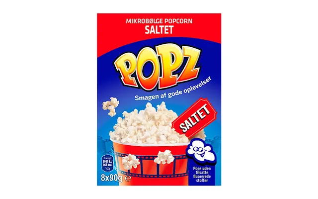 Popz Popcorn Salt 8-pack