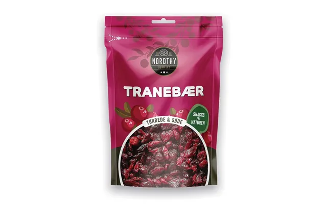 Tørrede Tranebær 110g