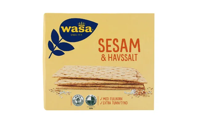 Wasa Delicate Crisp Sesam Havsalt 190g