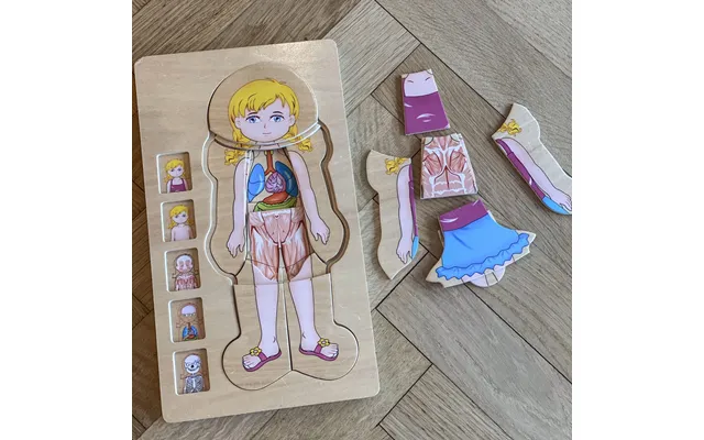 Anatomy Puzzle Pige - Small Foot