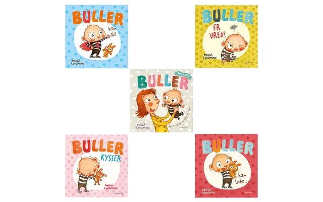 Buller Bundle Om Følelser - 5 Stk