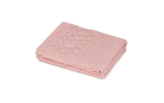 Cam Cam Pointelle Baby Striktæppe - Sorbet