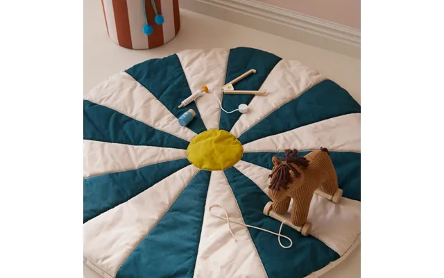 Cirkus Legetæppe Ø 112 Cm - Kid's Concept