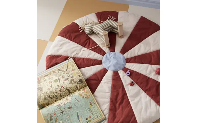 Cirkus Legetæppe Ø 112 Cm - Kid's Concept