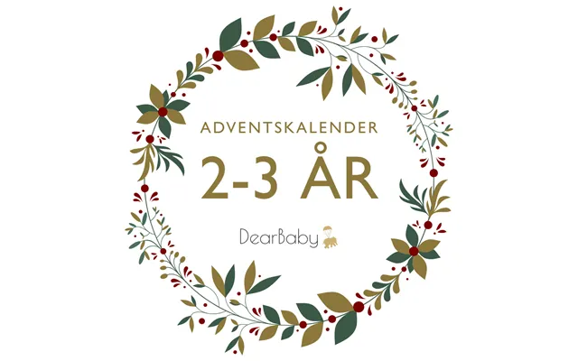 Dearbabys Adventskalender 2-3 År