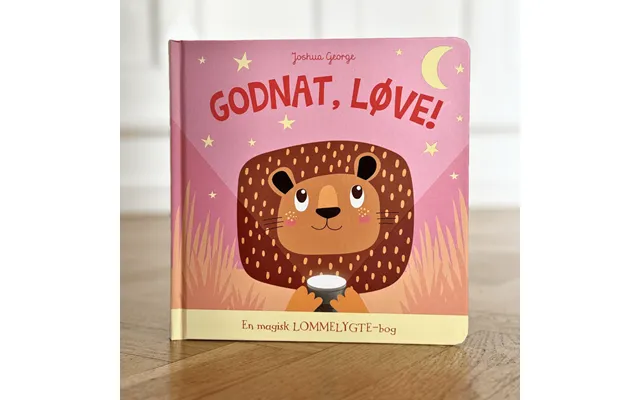 Godnat - Løve En Magisk Lommelygte-bog