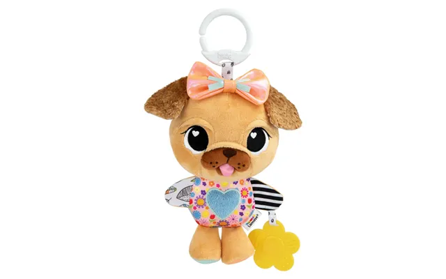Lamaze Lovey The Pug Clip & Go - Aktiveringslegetøj Til Barnevogn