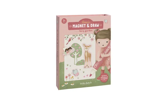 Little Dutch - Magnet Og Tegne Sæt