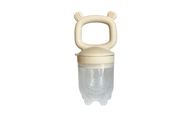 Magni Food Feeder Mad Sut Med Blødt Greb - Beige
