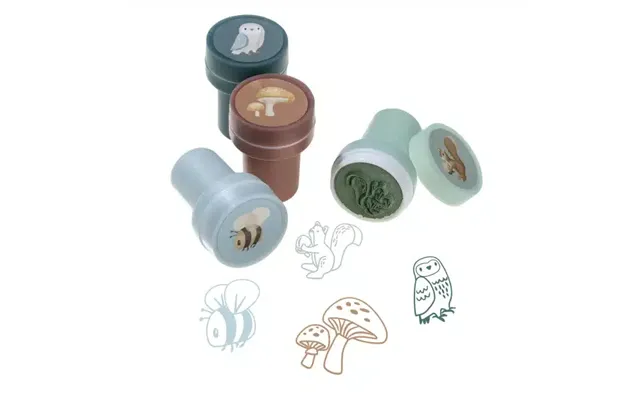 Selvfarvende Stempler, Forest Friends - Little Dutch