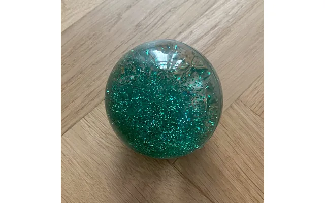 Sensorisk Glitterbold 1 Stk. - Grøn