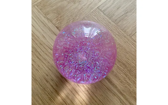 Sensorisk Glitterbold 1 Stk. - Pink