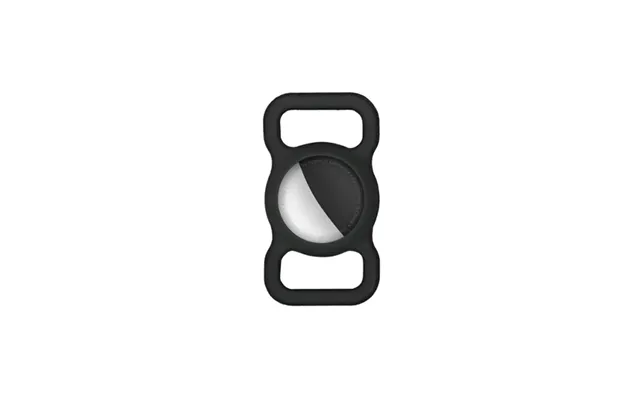 Apple Airtag 1 2 Holder Til Kæledyrshalsbånd Hund Kat Silikone - Sort product image