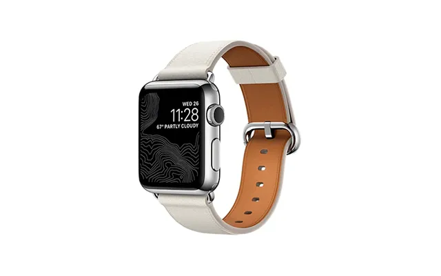 Apple Watch 38 40 Se 41 42mm - Deluxe Classic Læder Rem