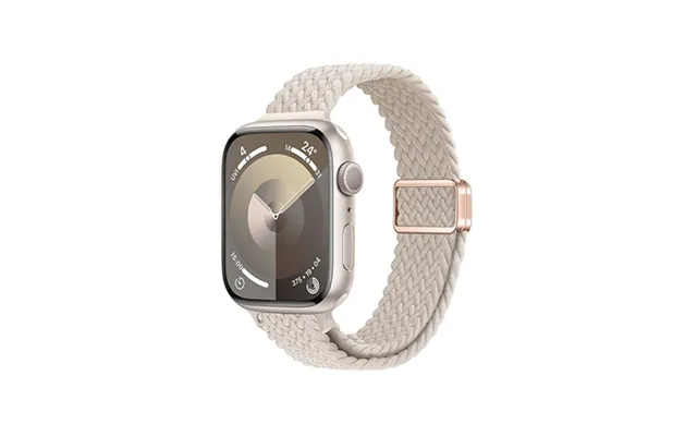Apple Watch 38 40 Se 41 42mm - Thin Woven Magnetisk Flettet Rem