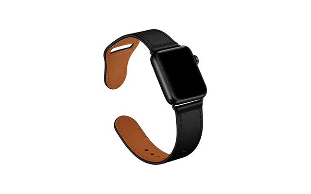 Apple Watch 42 44 Se 45 46 49mm - Finesse Ægte Læder Rem