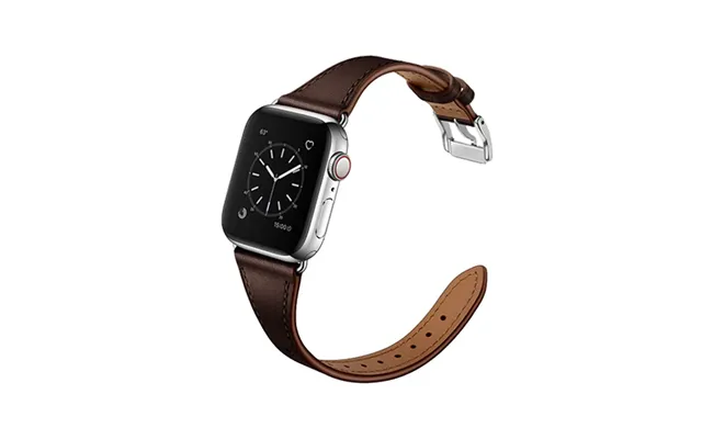 Apple Watch 42 44 Se 45 46 49mm - L'empiri Thin Ægte Læder Rem