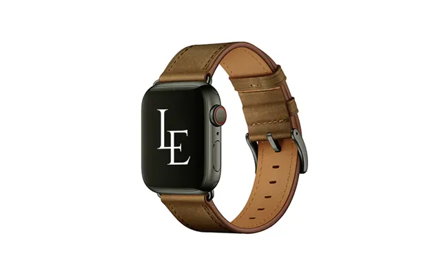 Apple Watch 42 44 Se 45 46 49mm - L'empiri Verona Ægte Læder Rem