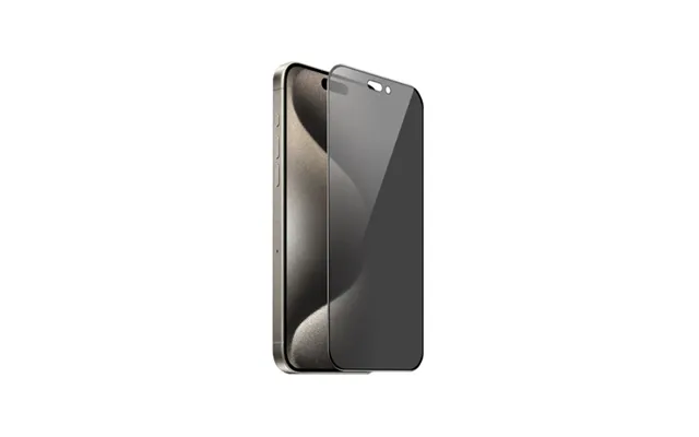 Iphone 15 Plus - Enkay Privacy Beskyttelsesglas M. Nem Installation