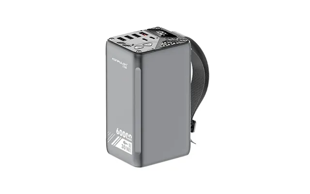 Powerbank 60.000mah - 30w Hurtig Opladning