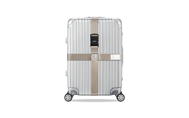 Premium Bagagerem Kuffertrem Med Kodelås Khaki Travel-tech