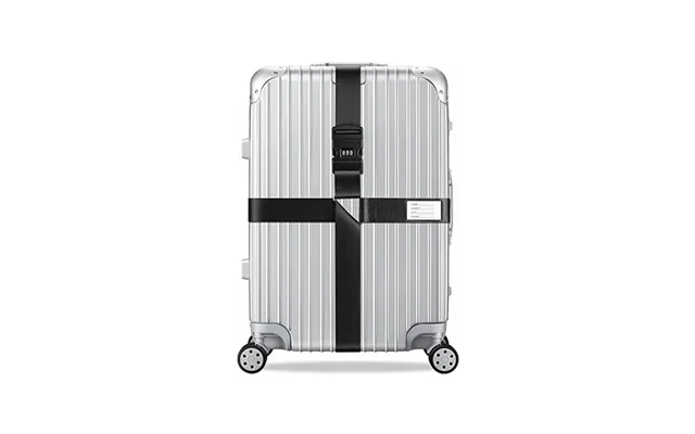 Premium Bagagerem Kuffertrem Med Kodelås Sort Travel-tech