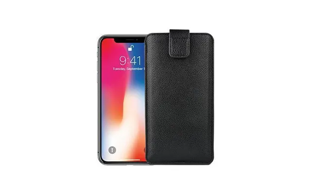Samsung Galaxy M10 - Verona Læder Sleeve M. Lukning