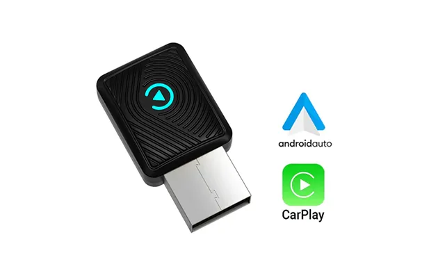 Trådløs Carplay Android Auto Usb-adapter Plug & Play Oem-knapstyring