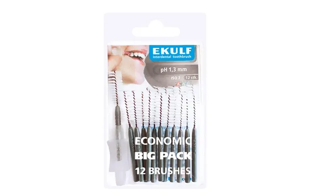 Ekulf Ph Mellemrumsbørste 1,3 Mm - Grå
