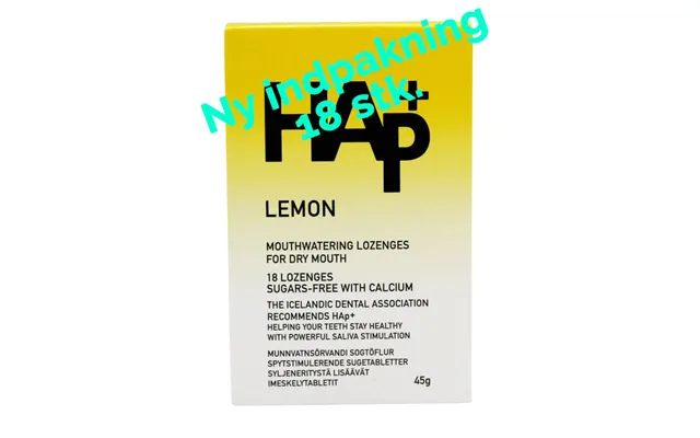 Hap Sugetabletter - Citron 18 Stk