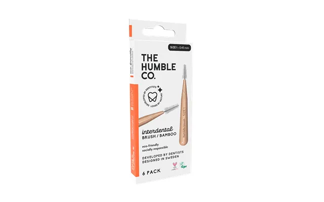 Humble Bambus Mellemrumsbørster - Str. 1