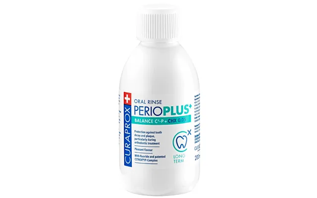 Perio Plus Balance Mundskyl Chx 0,05% Citrox Fluorid 200 Ml.