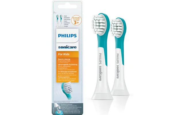 Philips Sonicare For Kids Børstehoveder Hvid - 2 Pak