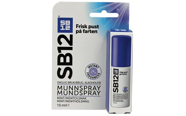 Sb12 Mundspray Mint - 15 Ml.