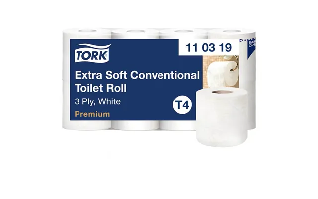 Toiletpapir Tork Premium T4 Hvid 3-lags - 11 03 19