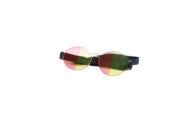 Farve Spectrum Halv-felt Brille Rød Gul