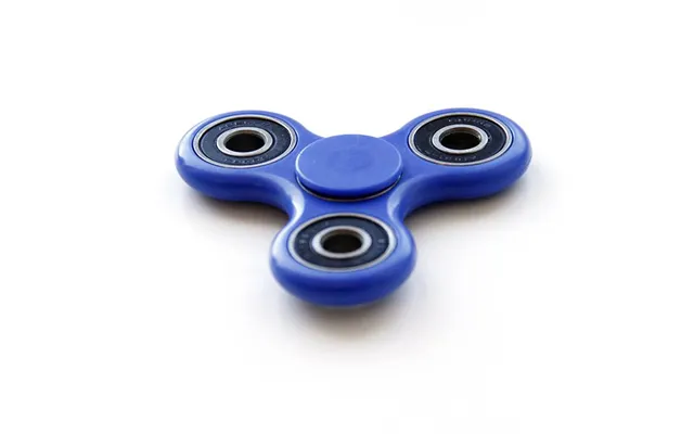 Fidget Spinner Blå Sort
