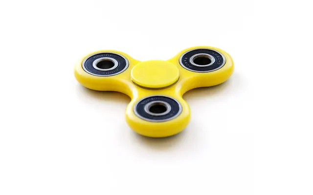 Fidget Spinner Gul Sort